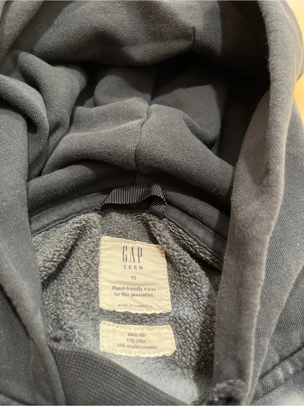 Gap 10 Teen Hoodie Pullover Sweatshirt Tie Dye